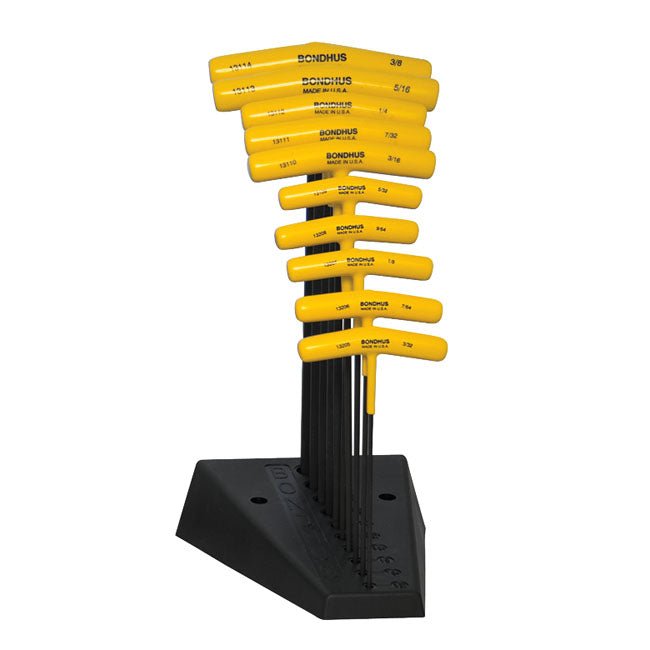 Bondhus Sechskant-T-Griffe Set – 6 Stück, Größen 2–6 Mm, 15,2 Cm, ProGuard-Beschichtung