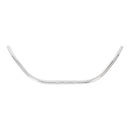 Burly 1" Bikini Beach Bar Chrome With dimples (for Harley controls)