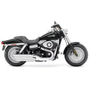Freedom Performance Signature Slip-On Mufflers for Harley 91-16 Dyna (excl. 08-16 FXDF; 10-16 FXDWG; 12-14 FLD) / Chrome with chrome end caps  - Customhoj