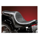 Le Pera Maverick Seat for Harley 00-06 Softail Fat Boy / Diamond Black / Without backrest  - Customhoj
