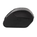 Ledrie Reinforced Rigid Leather 36L Motorcycle Saddlebag Set  - Customhoj