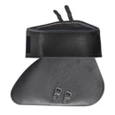 Ledrie Reinforced Rigid Leather 40L Motorcycle Saddlebag Set  - Customhoj