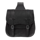 Ledrie Throw Over 30L Leather Motorcycle Postman Bag Set  - Customhoj