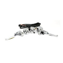 MCS Control Kit 04-06 Sportster XL with single disc. 1/2" bore OEM Style Handlebar Control Kit with Switches for Harley Customhoj