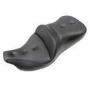 Saddlemen Roadsofa Extended Reach Pillow Top Seat for Harley 08-25 Touring (excl. 23-25 CVO; 24-25 Road Glide / Street Glide) / Black / Without heating / Without backrest  - Customhoj