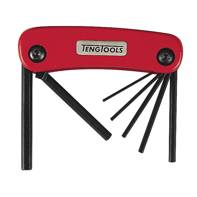 Edward Tools Klapp-Inbusschlüssel Set – Mit Kreuz- Und Schlitzschraubendreher, Metrische Größen 2–4 Mm