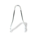 MCS Sissy Bar Chrome / 7.50" (19cm) wide x 13.06" (33cm) high Round Bar Pointed Sissy Bar Uprights Customhoj