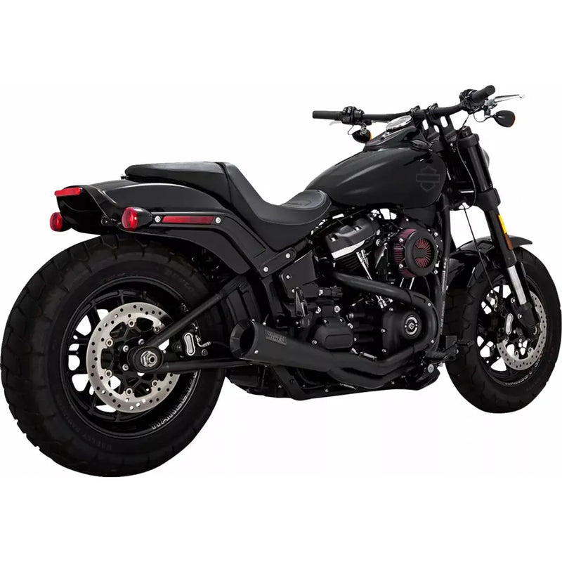 Vance & Hines 2-into-1 Edelstahl-Upsweep-Auspuff für Harley