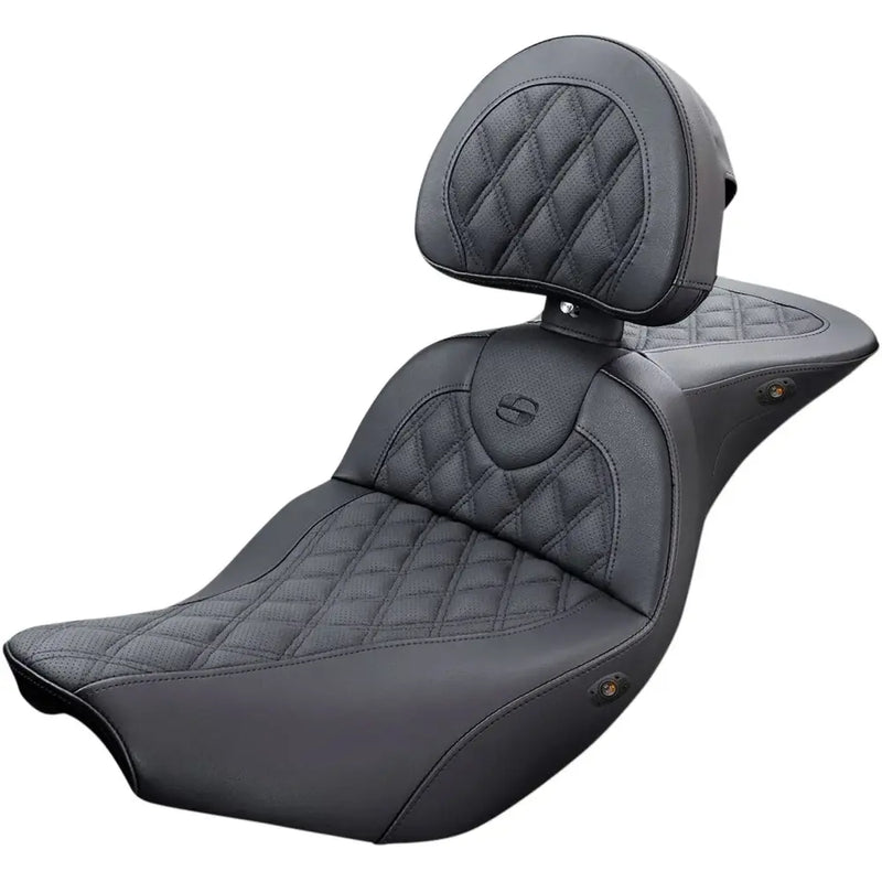 Saddlemen Roadsofa Lattice Stitch Sitz für Indian