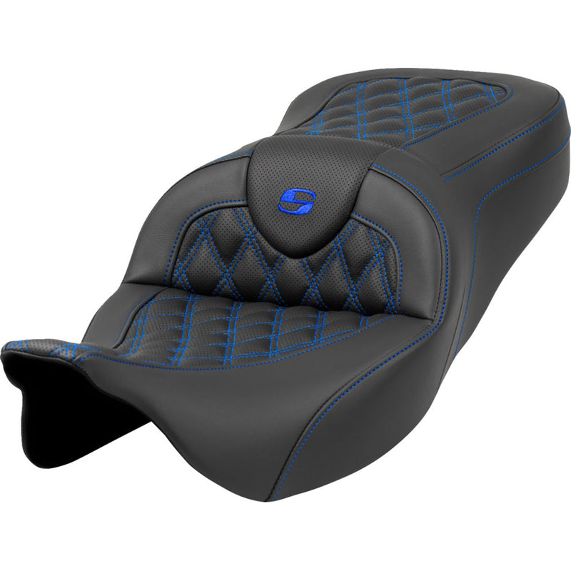 Saddlemen Roadsofa Lattice Stitch Sitz für Harley
