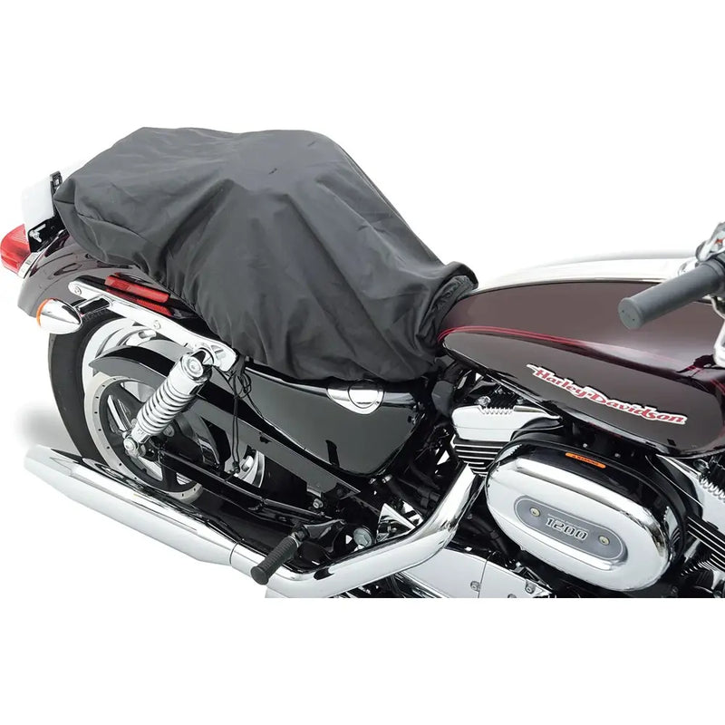 Drag Specialties EZ Glide II Cabrio-Regenabdeckung für Motorrad-Rückenlehne