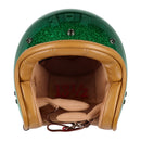 13 1/2 Skull Bucket Open Motorcycle Helmet  - Customhoj