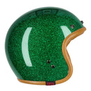 13 1/2 Skull Bucket Open Motorcycle Helmet  - Customhoj