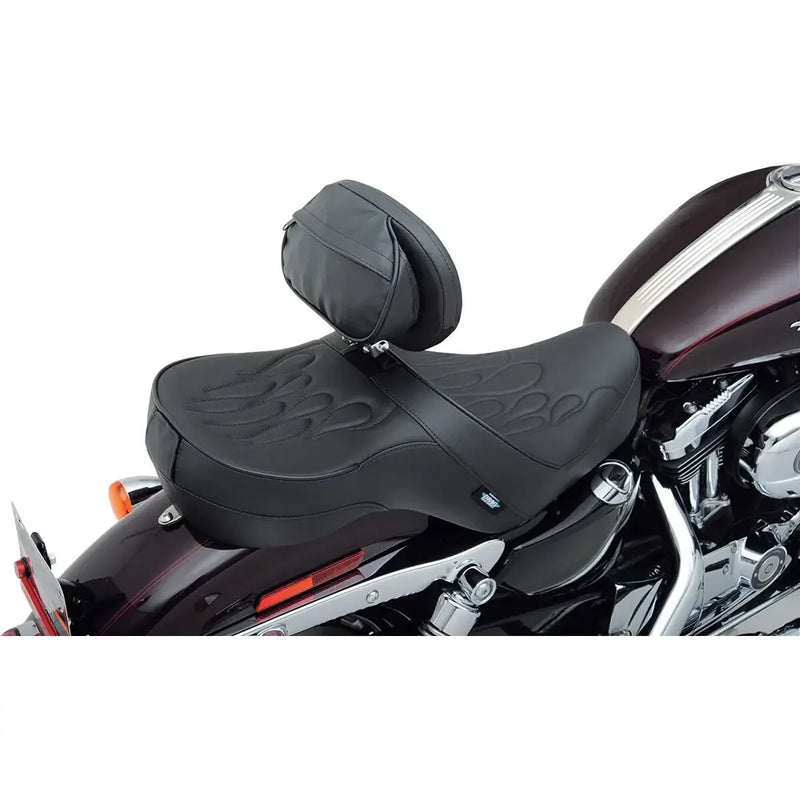 Drag Specialties EZ Glide II Cabrio-Regenabdeckung für Motorrad-Rückenlehne