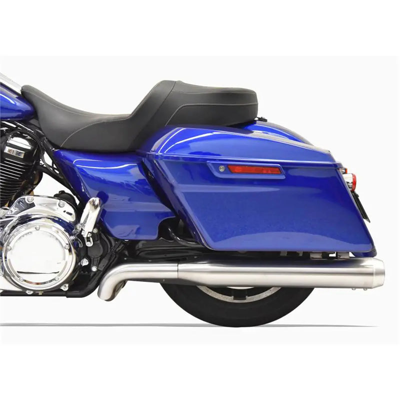 Bassani True Dual Edelstahl Auspuffanlage für Harley