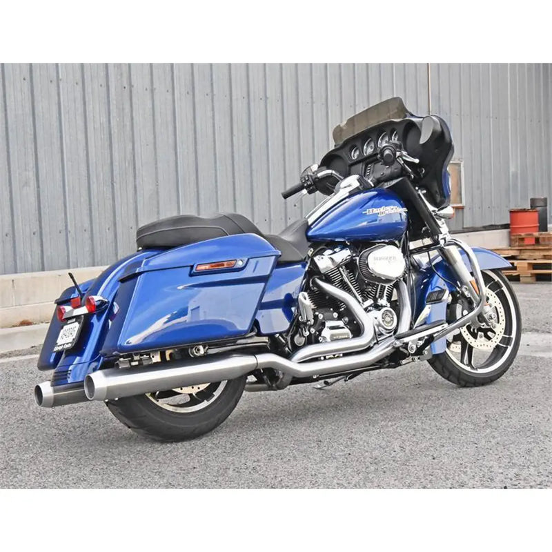 Bassani True Dual Edelstahl Auspuffanlage für Harley