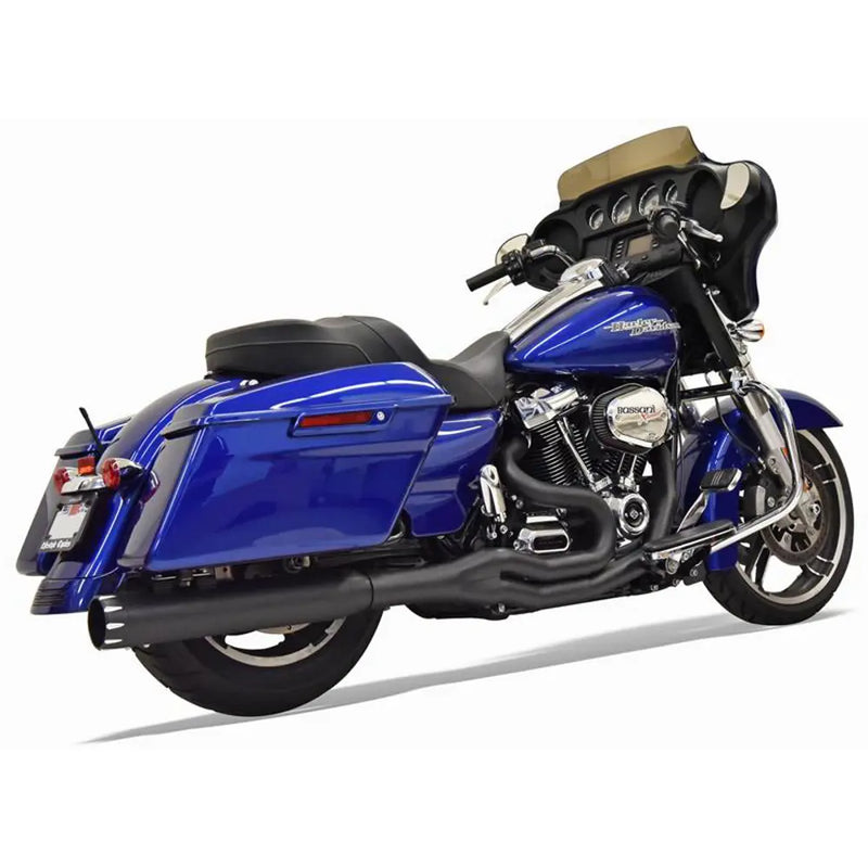 Bassani Road Rage II High Horsepower 2-into-1 Auspuffanlage für Harley