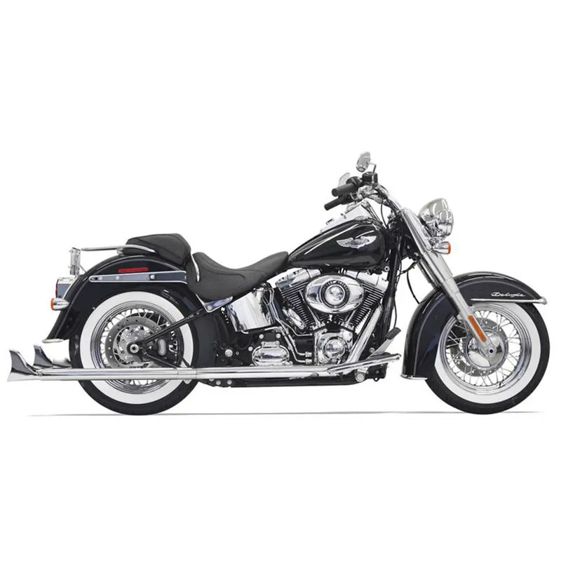 Bassani Fishtail True Dual Auspuffanlage für Harley