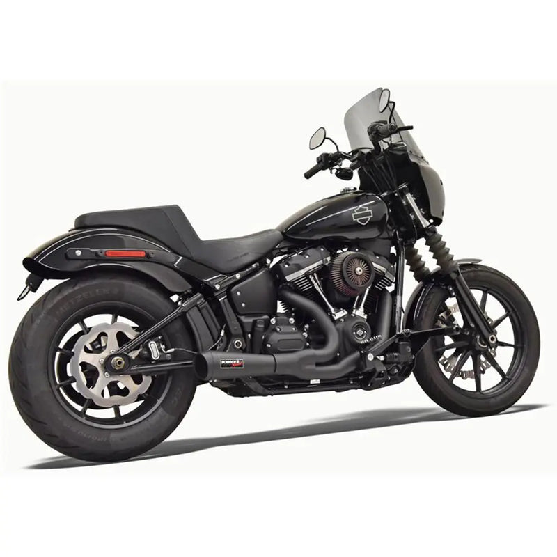 Bassani The Ripper Short 2-into-1 Katalysator Auspuffanlage für Harley