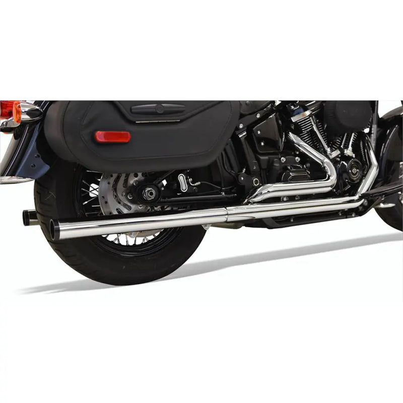 Bassani Chrome Duals Auspuffanlage für Harley