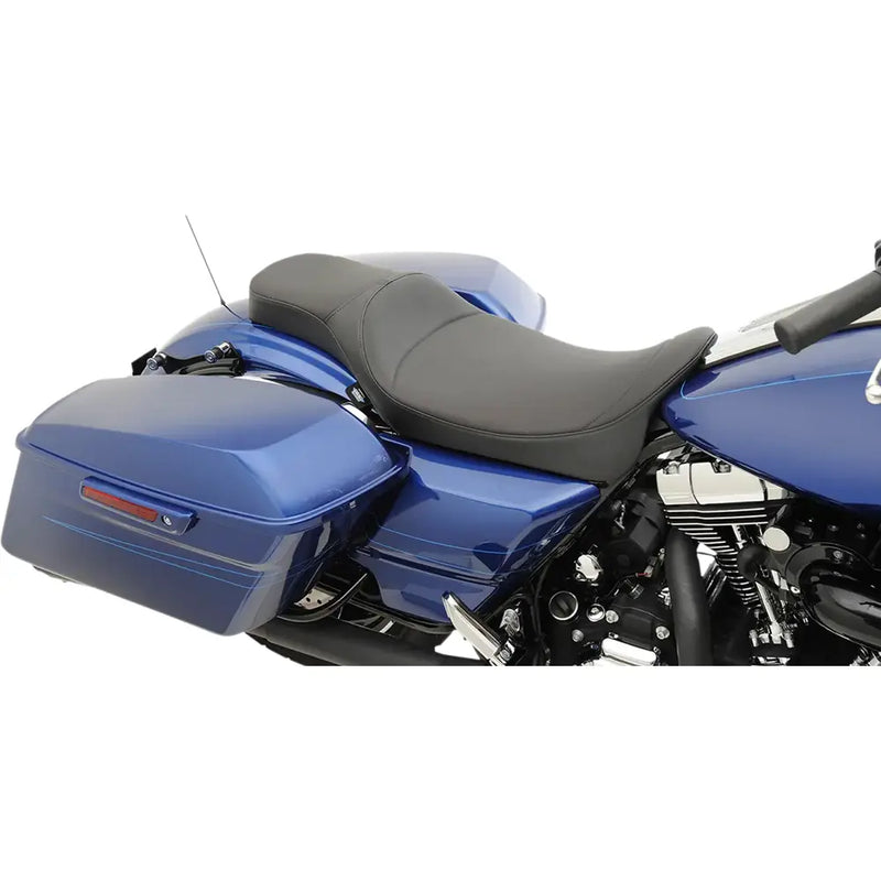 Drag Specialties Predator 2-Up Extended Reach Sitzbank für Harley