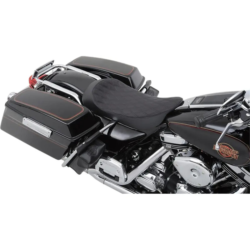 Drag Specialties EZ-ON Low Profile Solo-Sitz für Harley
