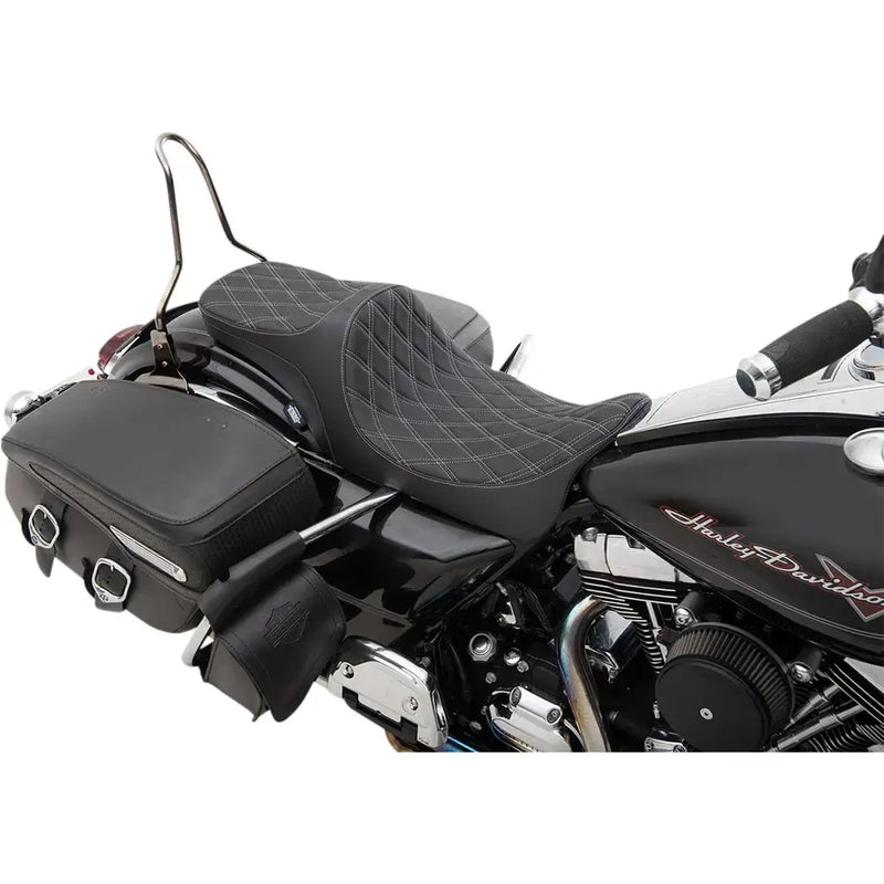 Drag Specialties Predator III 2-Up-Sitz für Harley