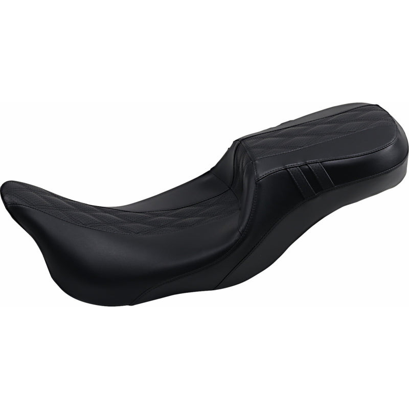Le Pera Outcast 2-Up Daddy Long Legs Extended Seat für Harley