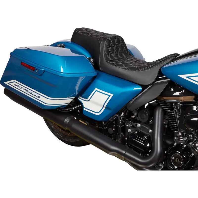 Drag Specialties Performance Predator 1-Up-Sitz für Harley
