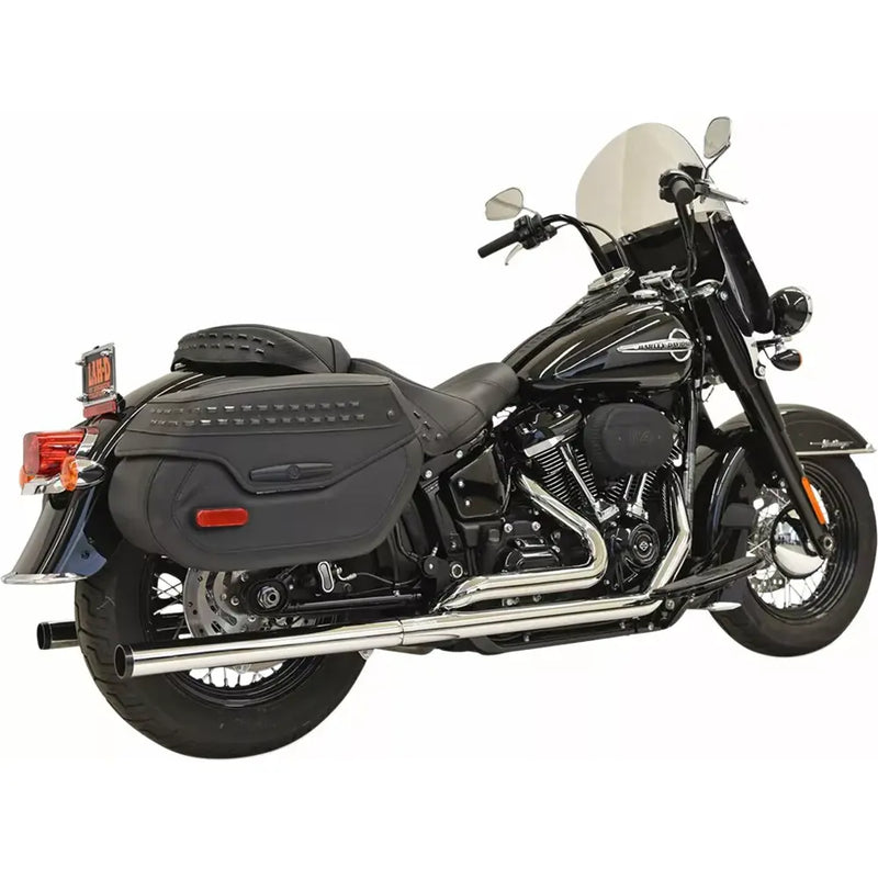 Bassani Chrome Duals Auspuffanlage für Harley