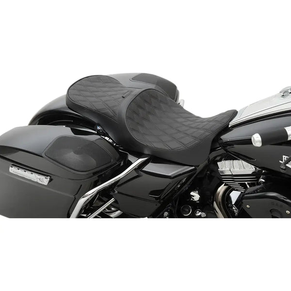 Drag Specialties Low Profile Touring Sitz für Harley