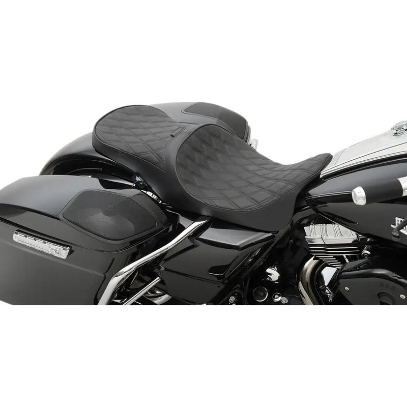 Drag Specialties Low Profile Touring Sitz für Harley