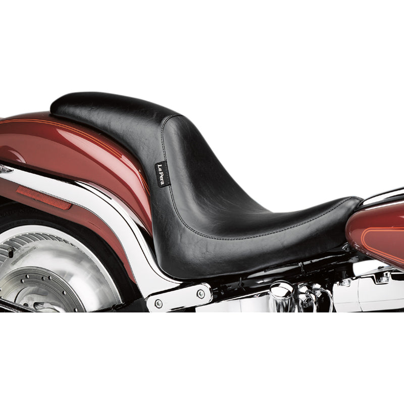 Le Pera Silhouette-Sitzbank in voller Länge für Harley