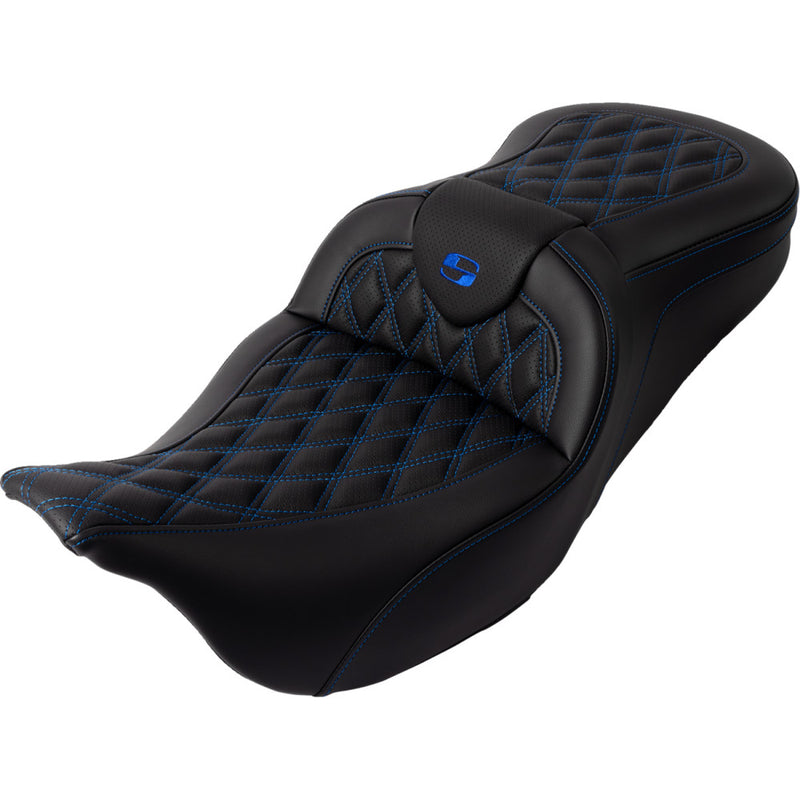 Saddlemen Roadsofa Lattice Stitch Sitz für Harley