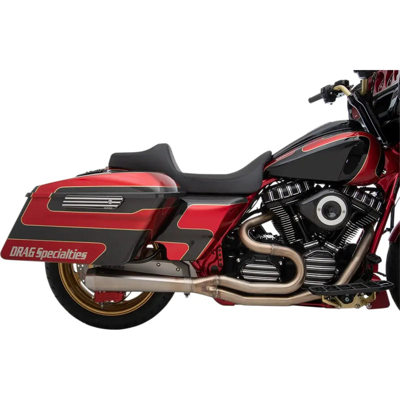 Drag Specialties Predator III Sitzbank mit verlängerter Sitzfläche für Harley