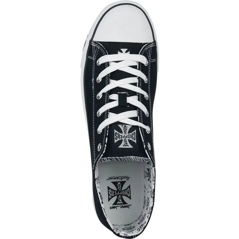West Coast Choppers Warrior Low Tops Schuhe Schwarz