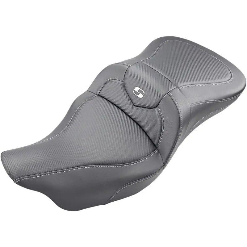 Saddlemen Roadsofa Extended Reach Plain Sitz für Harley