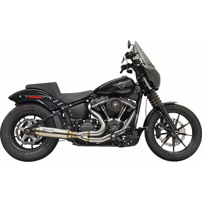 Bassani Road Rage Super Bike 2-into-1 Auspuffanlage für Harley