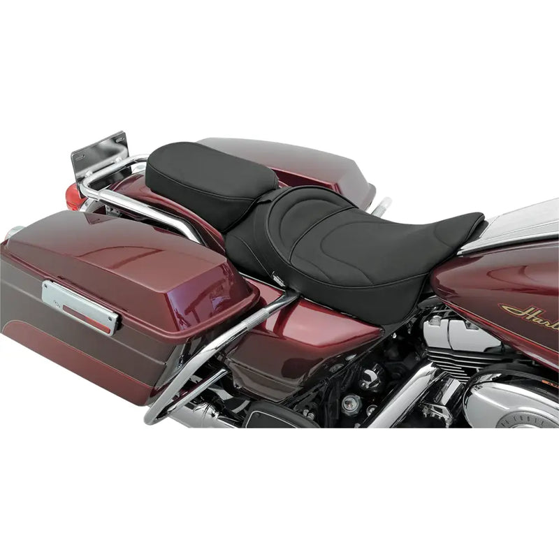 Drag Specialties EZ Glide II Solo-Beifahrersitz für Harley