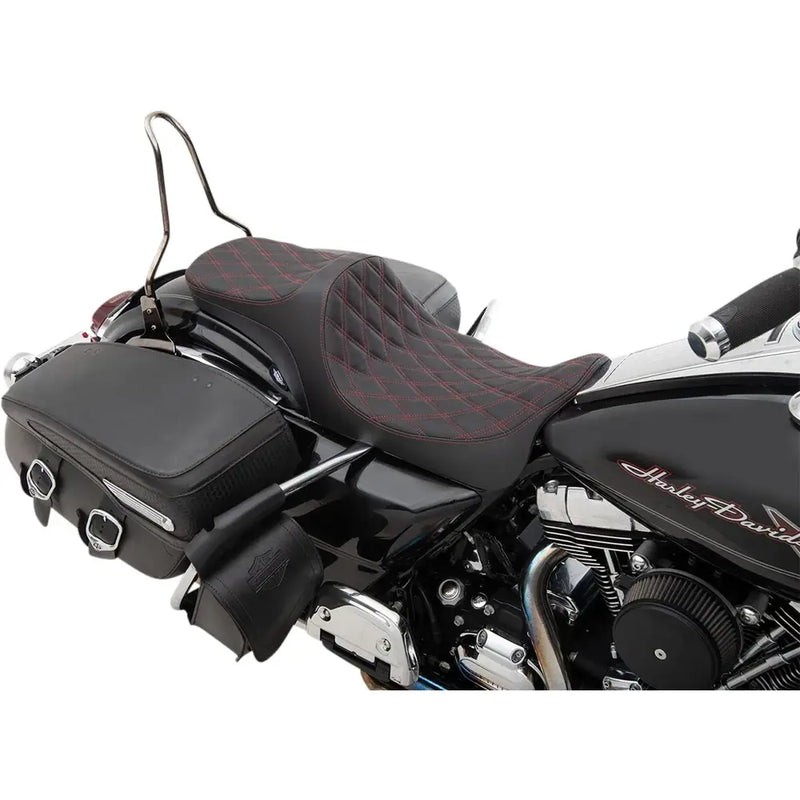 Drag Specialties Predator III 2-Up-Sitz für Harley