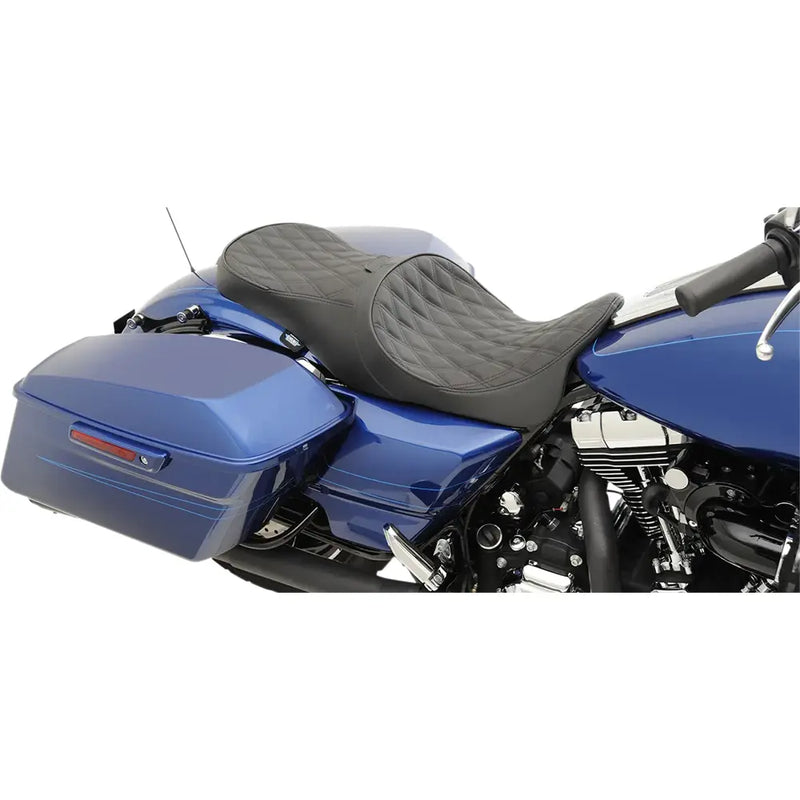 Drag Specialties Flacher Touring vorderer Sitz für Harley