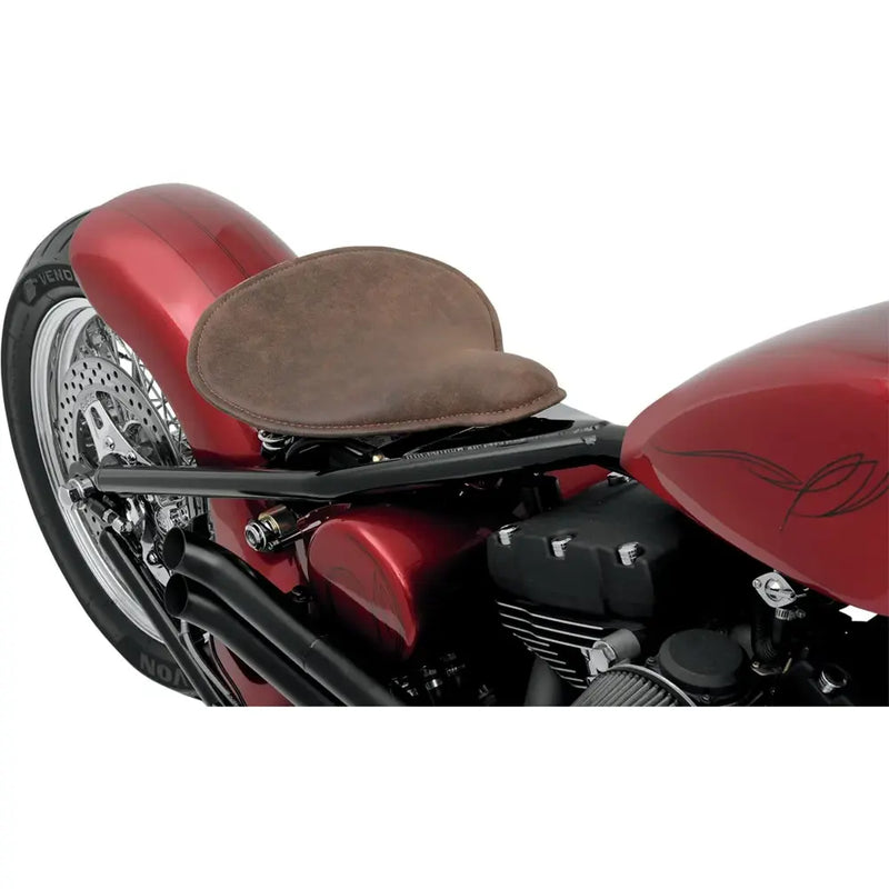 Drag Specialties Großer, flacher Solo-Motorradsitz mit Federung