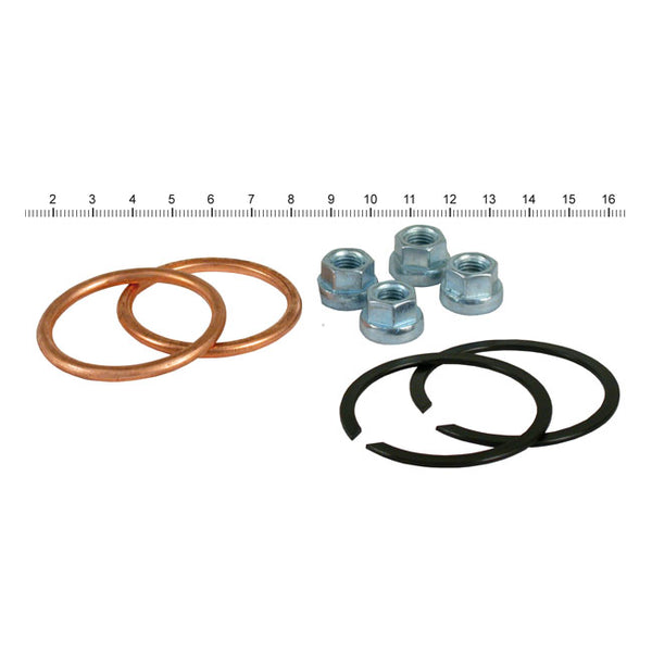 James Kupfer Crush Ring Auspuff Dichtung & Mount Kit für Harley