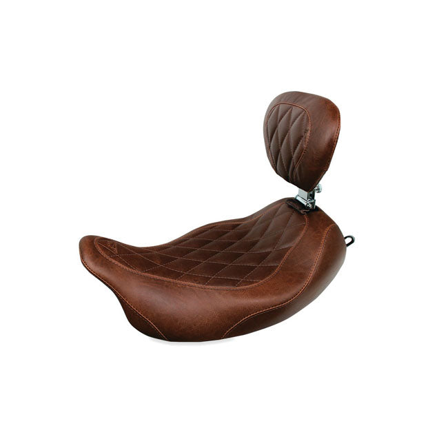 Mustang Breiter Tripper-Solositz für Harley