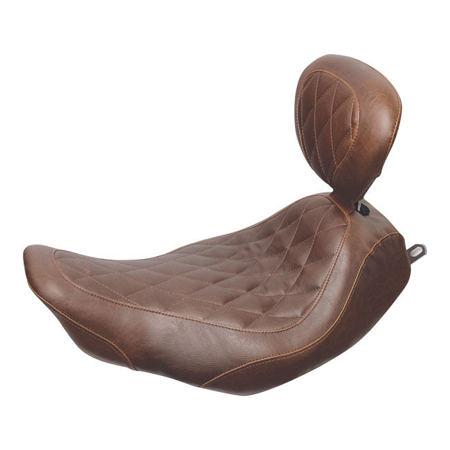 Mustang Breiter Tripper-Solositz für Harley