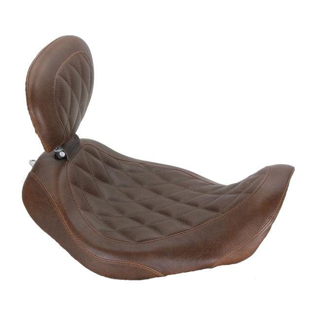 Mustang Breiter Tripper-Solositz für Harley