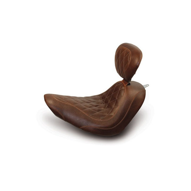 Mustang Breiter Tripper-Solositz für Harley