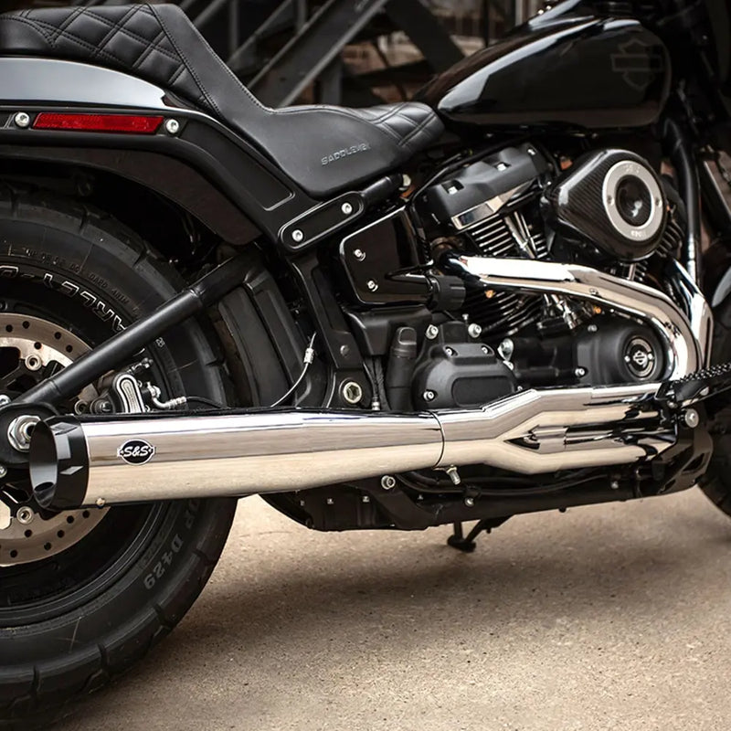 S&S SuperStreet 2-into-1 Auspuffanlage für Harley