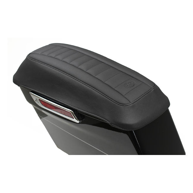Mustang Satteltaschen-Deckelabdeckungen für Harley