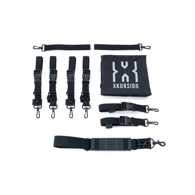 Kuryakyn XKursion XB Fast Lane Überwurf-Motorrad-Satteltaschen-Set